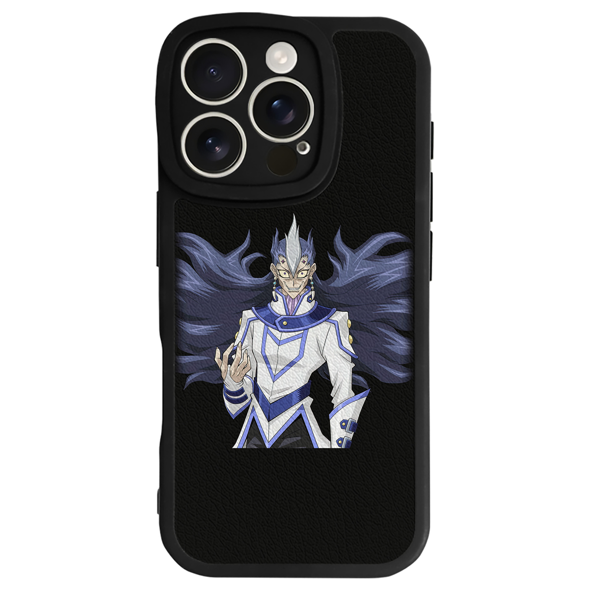 （画像用） 遊☆戯☆王 Yu-Gi-Oh! 【iPhone 16シリーズ対応】シリコンスマホケース（レザー調） 材質：シリコン